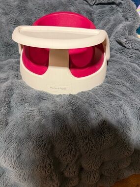 Pink Infant Support Seat with Detachable Tray